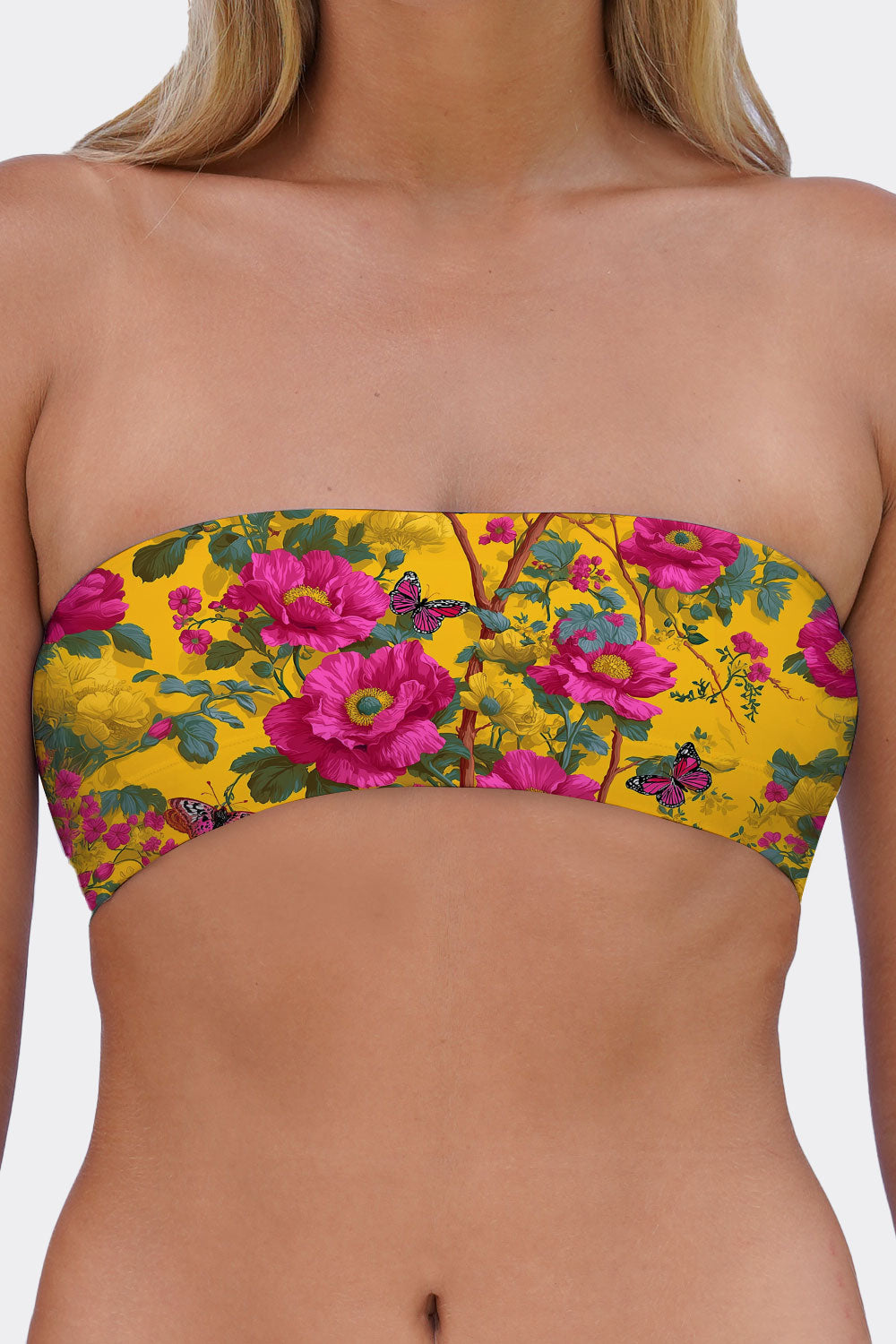 TUBE BRA SUMMER FLOWERS 14