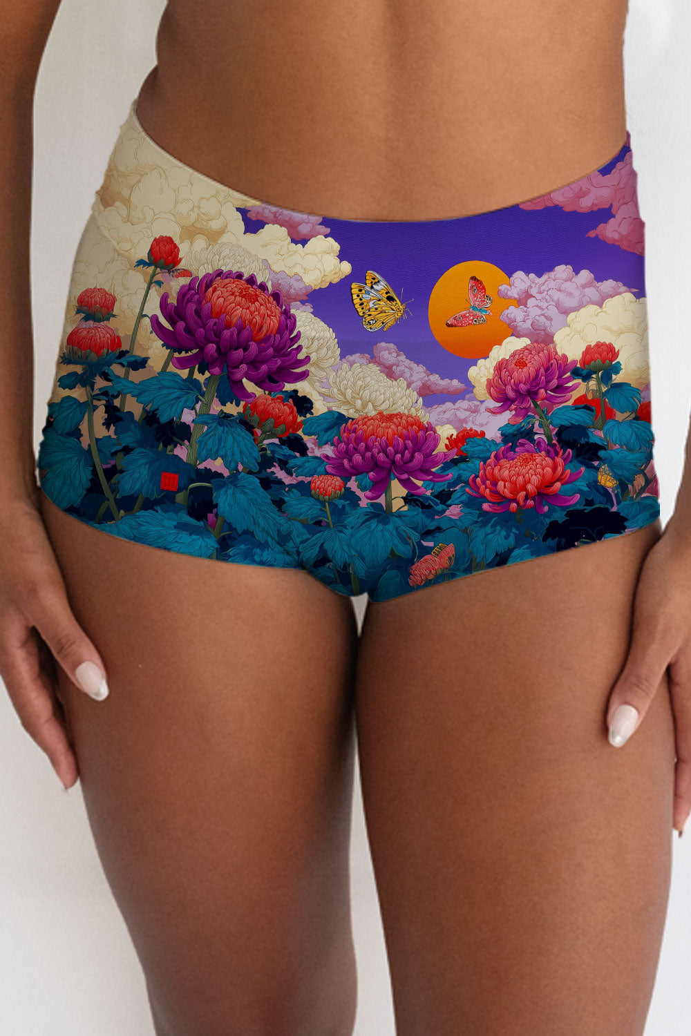 HIGH WAIST SUMMER FLOWER 19