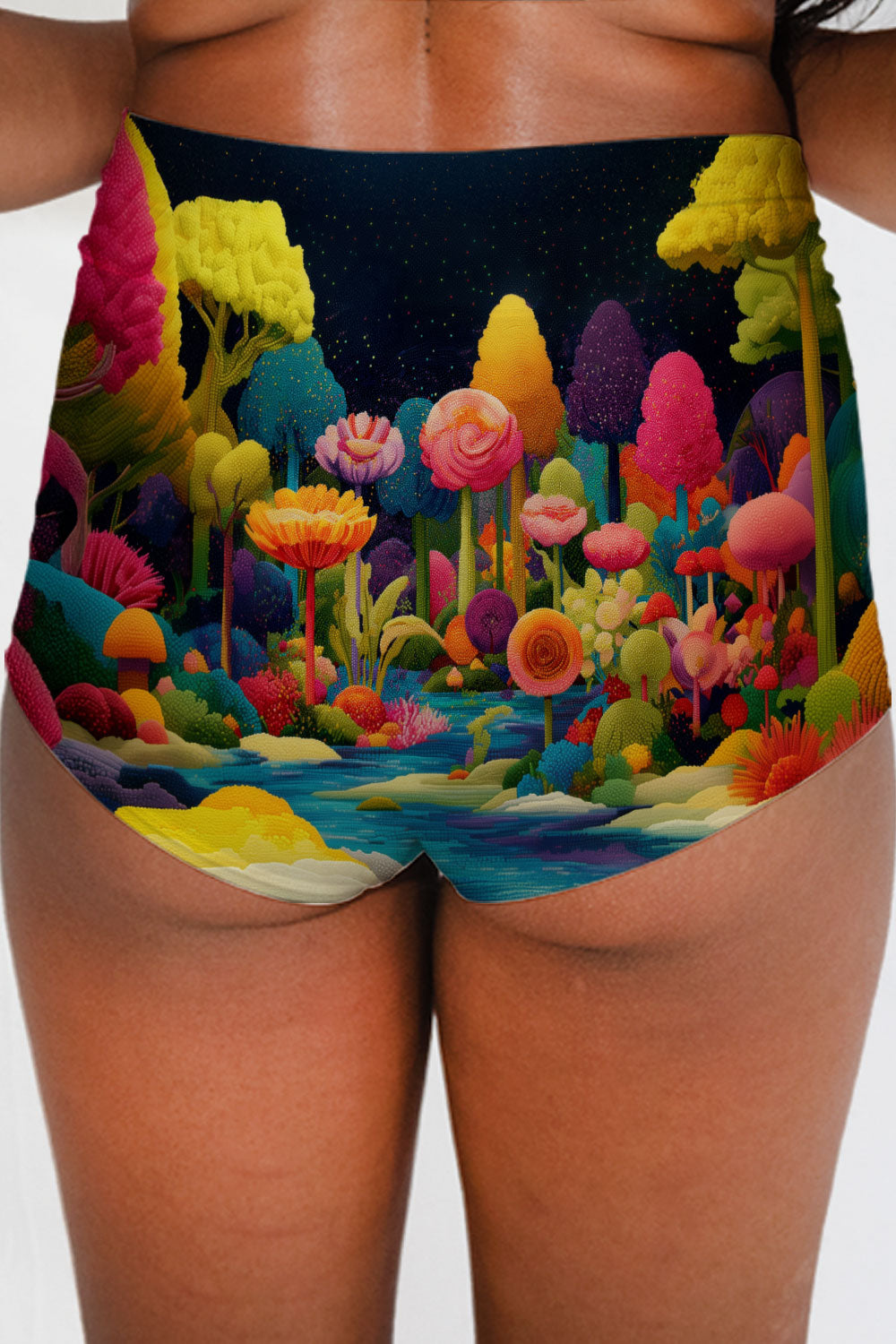 HIGH WAIST SUMMER FLOWER 32