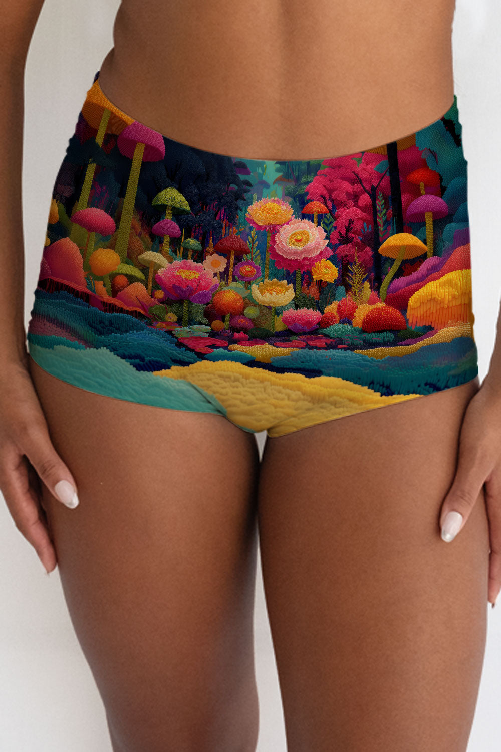 HIGH WAIST SUMMER FLOWER 32