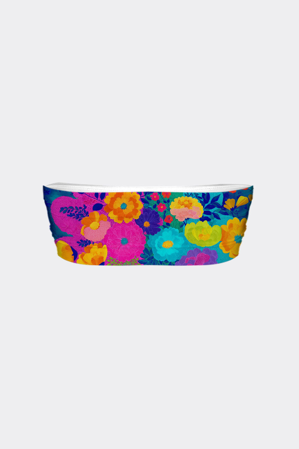 TUBE BRA SUMMER FLOWERS 6