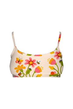 Bralette - Buzzing Garden Blooms