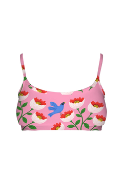 Bralette - Vase and Bluebird