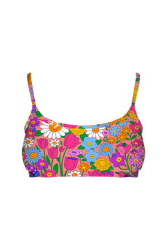 Bralette - Retro Flower Power