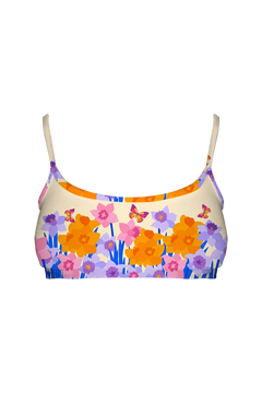 Bralette - Pastel Daffodil Field