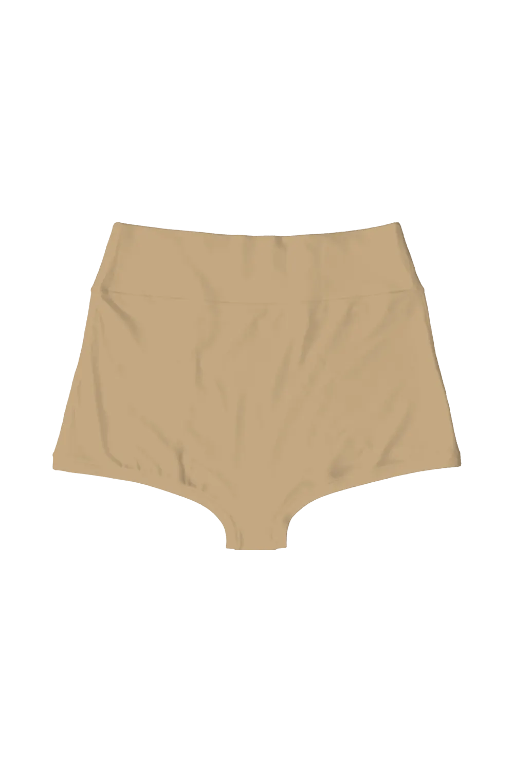 Cream High Waist Tencel high waist brief, back view