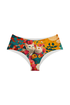 Hipster - Flower Garland Cats