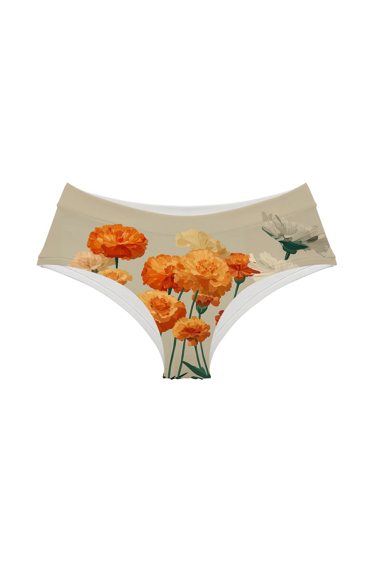 Marigold Bouquet hipster, front view