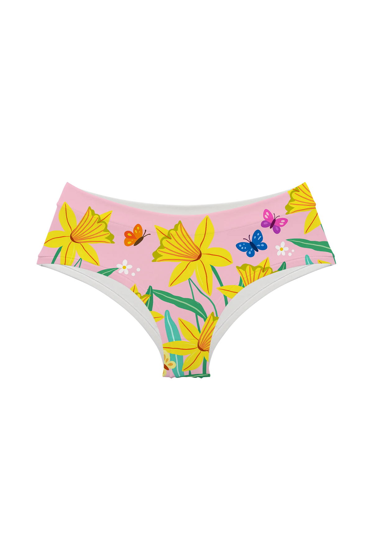 Sunny Daffodils hipster, front view