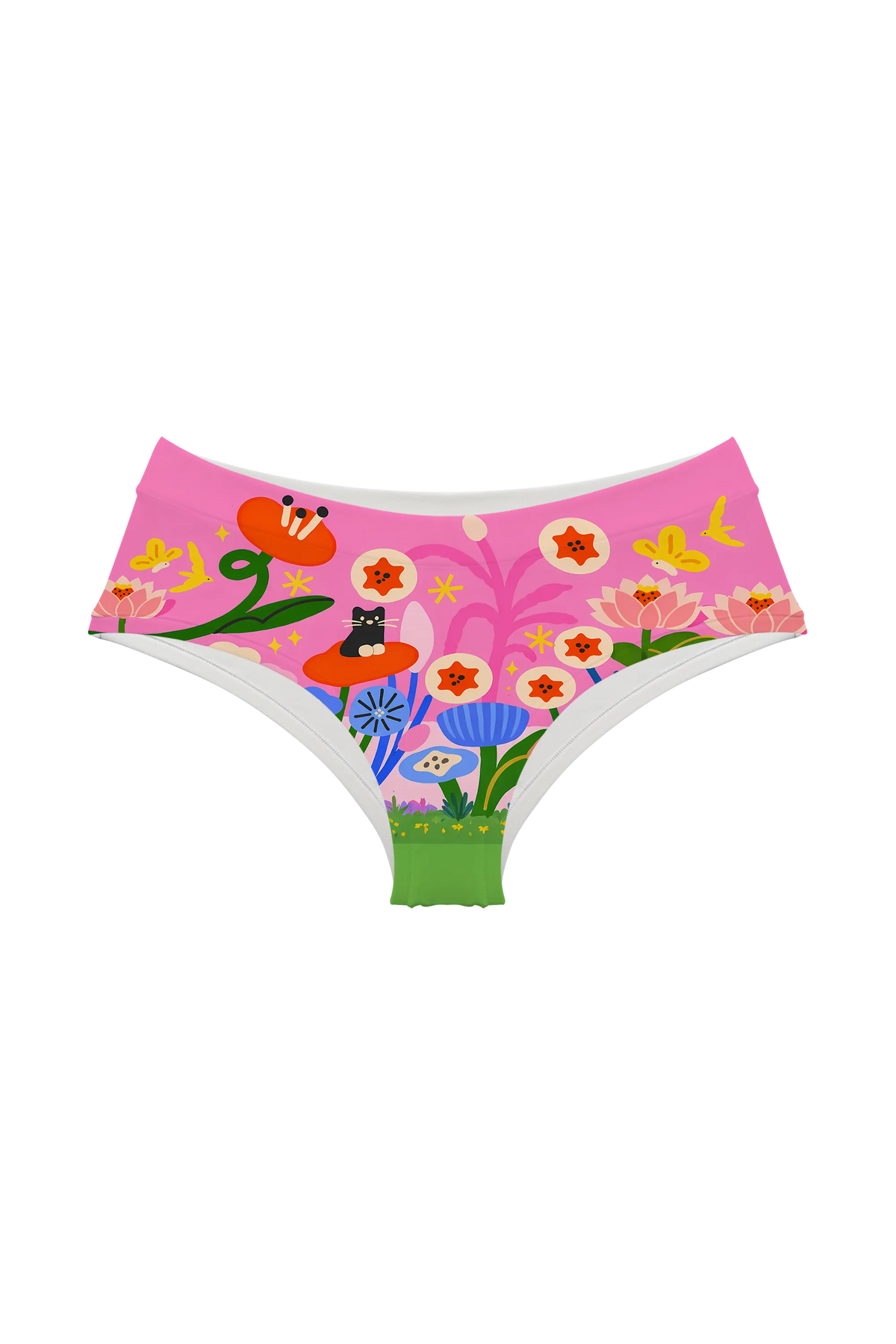 Candy Pink Garden hipster, front view