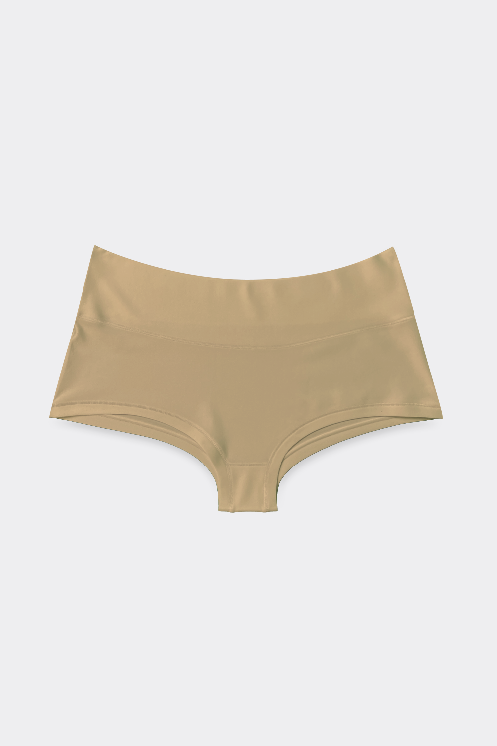 Cream Midwaist Tencel Underwear