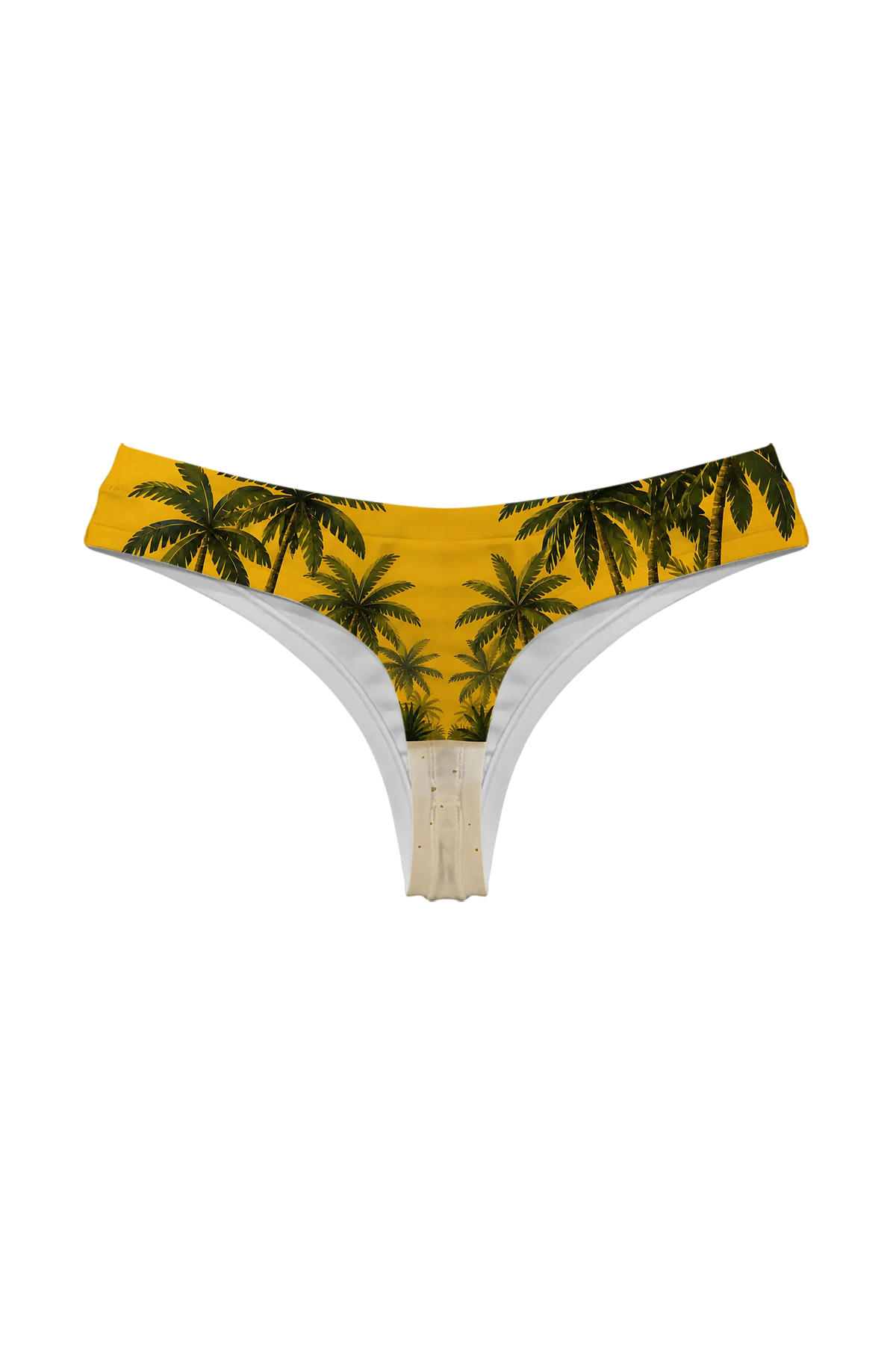 Beach Party Cats thong, back view