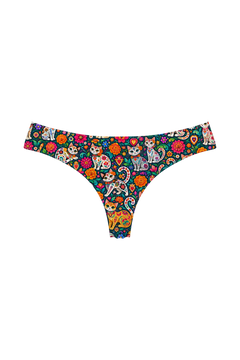 Thong - Painted Calavera Kittens