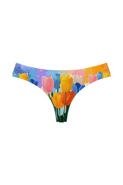 Thong - Watercolor Tulips
