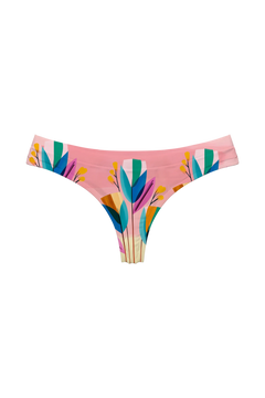 Thong - Striped Tulip Abstract