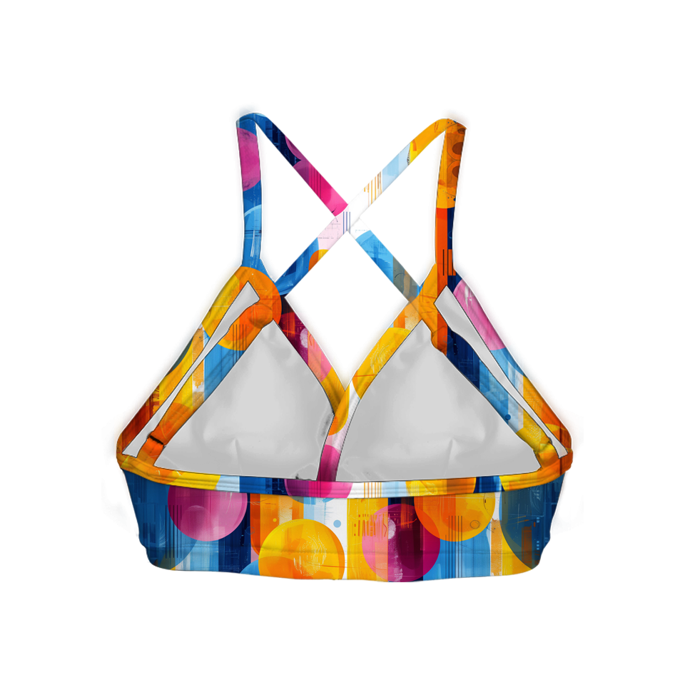 Abstract Series 11 Cross Bra