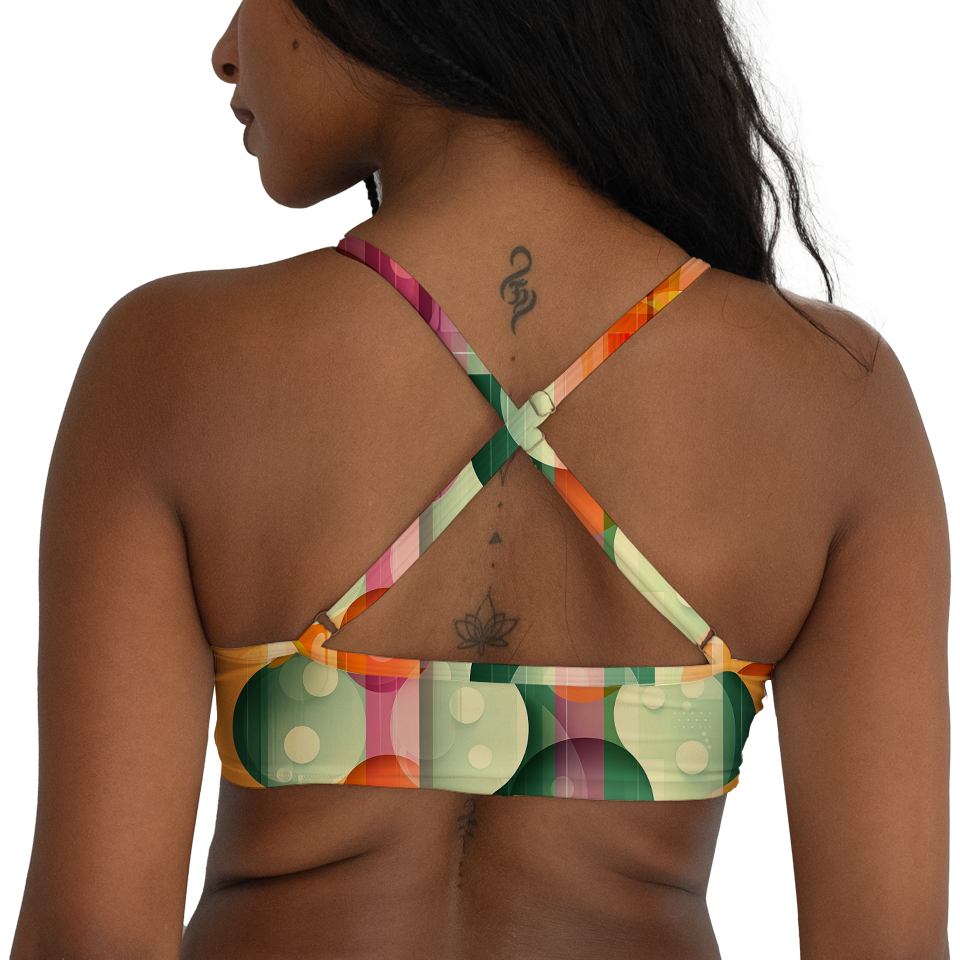 Abstract Series 12 Cross Bra