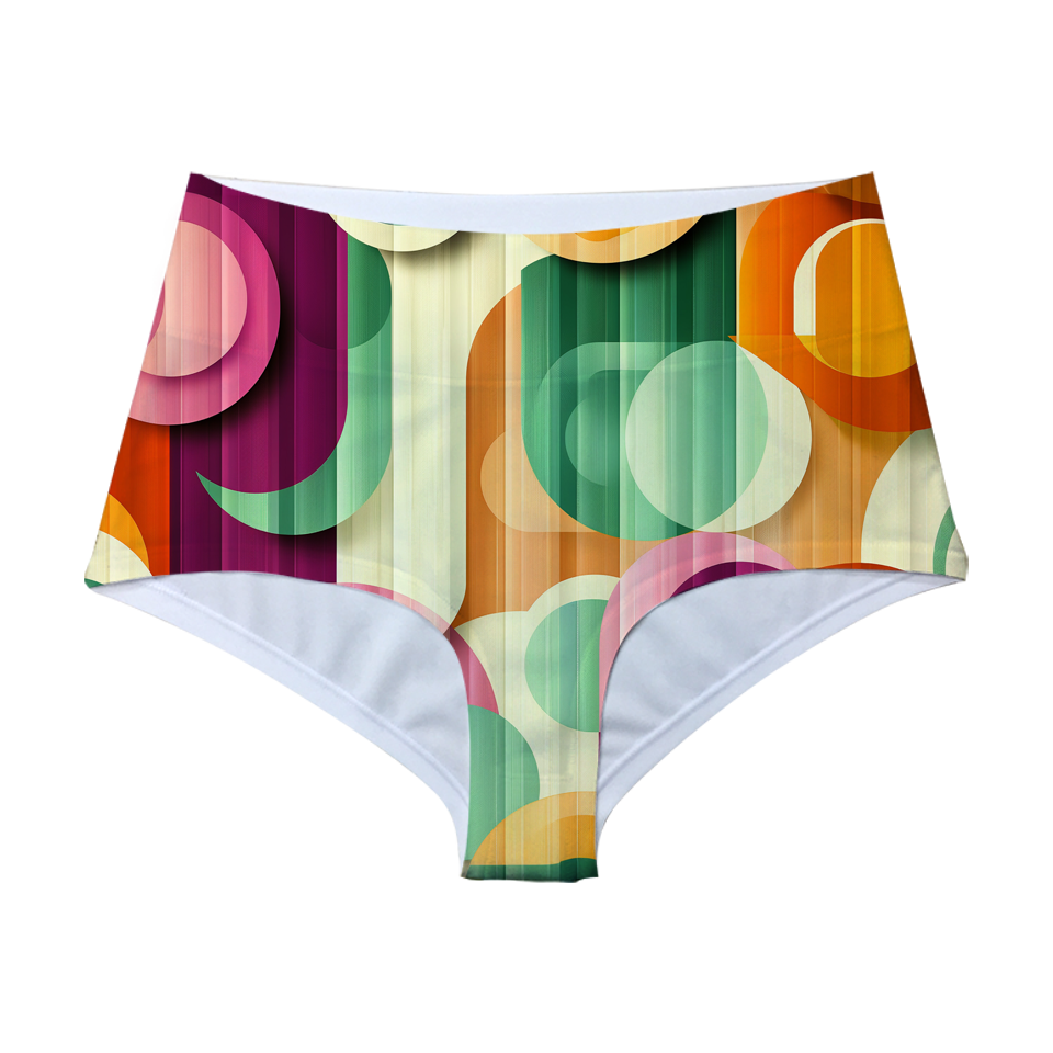 Abstract Series 12 High Waist