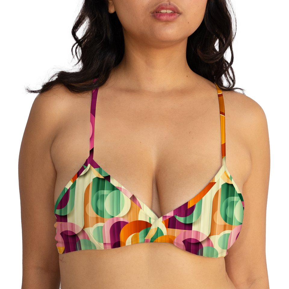 Abstract Series 12 Cross Bra