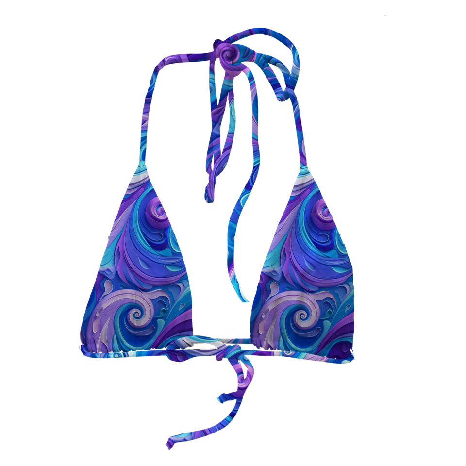 Abstract Series 13 Triangle Bra