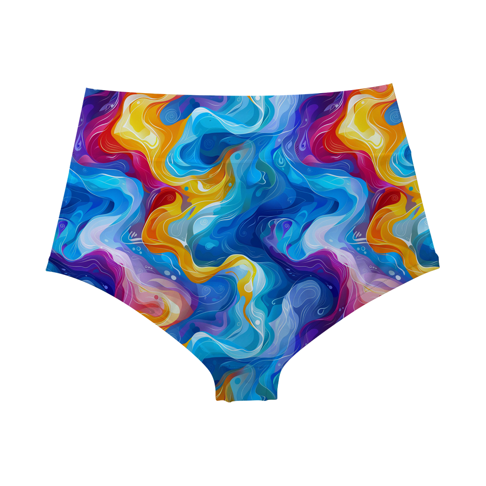 Abstract Series 14 High Waist