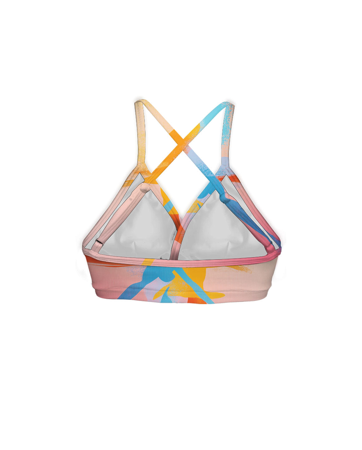 Abstract Pattern Series 15 Cross Bra