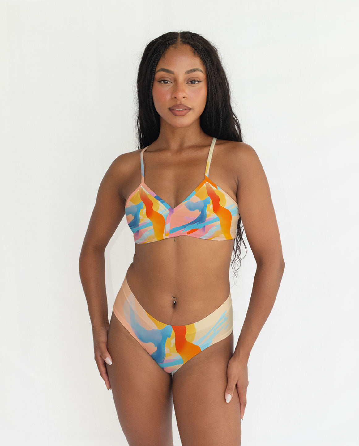 Abstract Pattern Series 15 Hipster Style Underwear