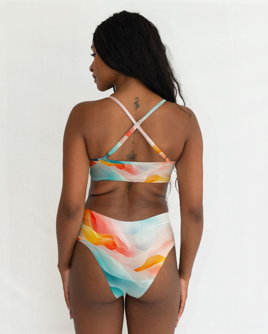 Abstract Pattern Series 16 Hipster Style Underwear