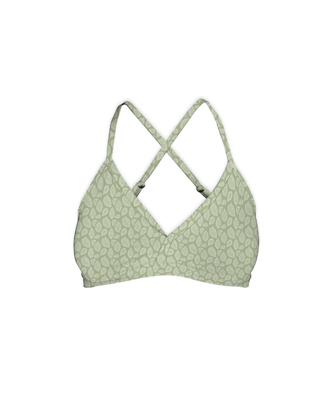 Abstract Pattern Series 19 Cross Bra