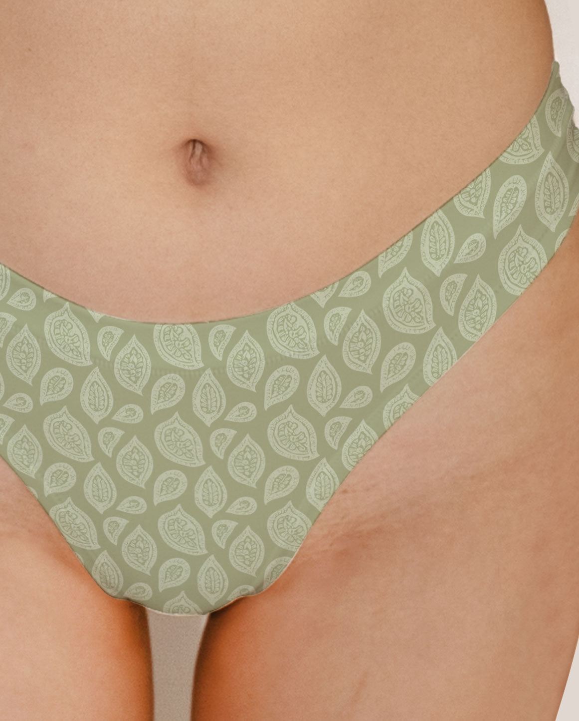 Abstract Pattern Series 19 Thong Style Underwear