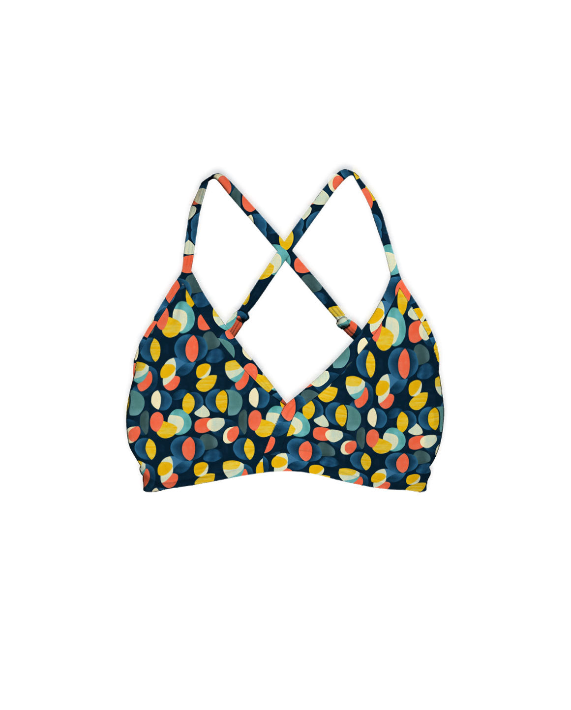 Abstract Pattern Series 20 Cross Bra