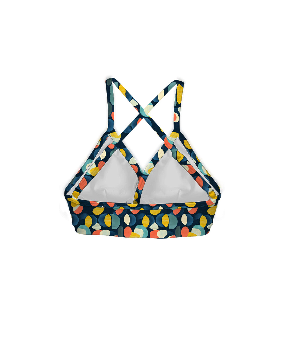 Abstract Pattern Series 20 Cross Bra