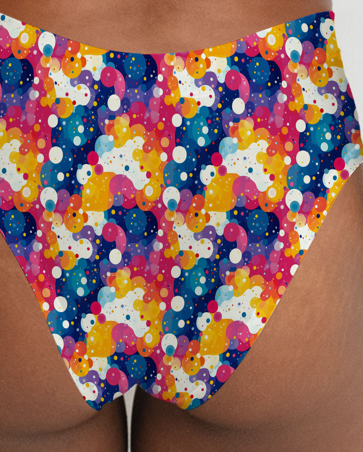 Abstract Pattern Series 28 Hipster Style Underwear