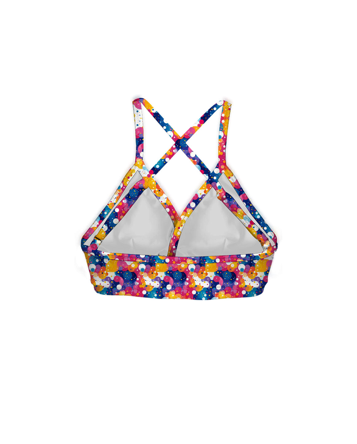 Abstract Pattern Series 28 Cross Bra