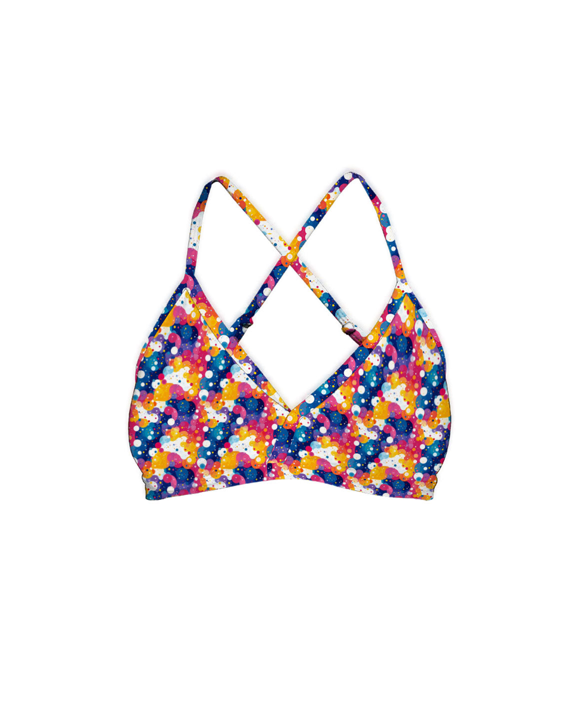 Abstract Pattern Series 28 Cross Bra