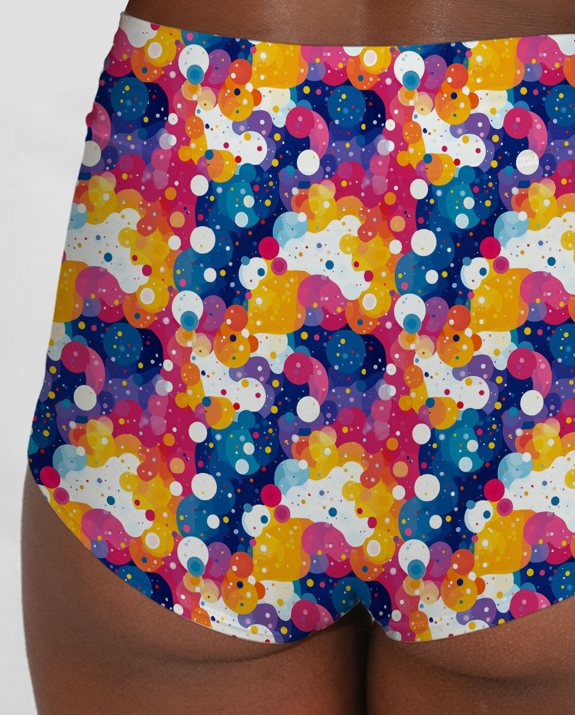 Abstract Pattern Series 28 High Waist