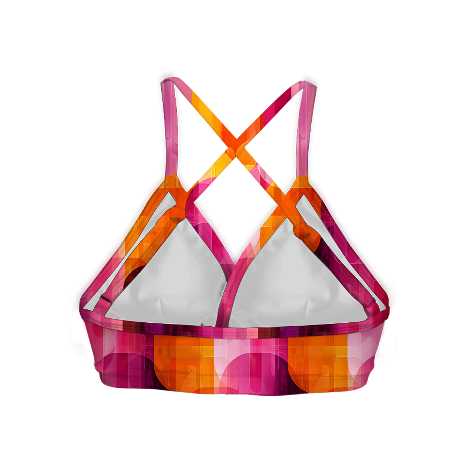 Abstract Series 3 Cross Bra