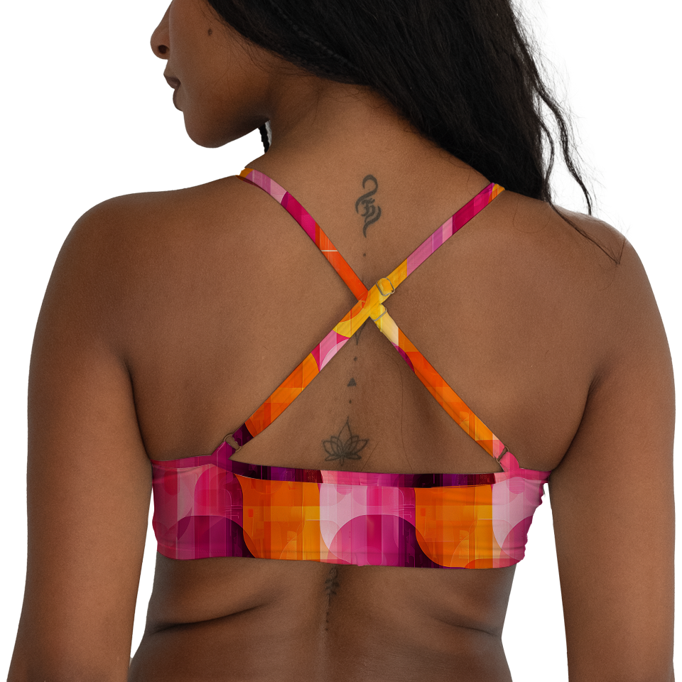 Abstract Series 3 Cross Bra