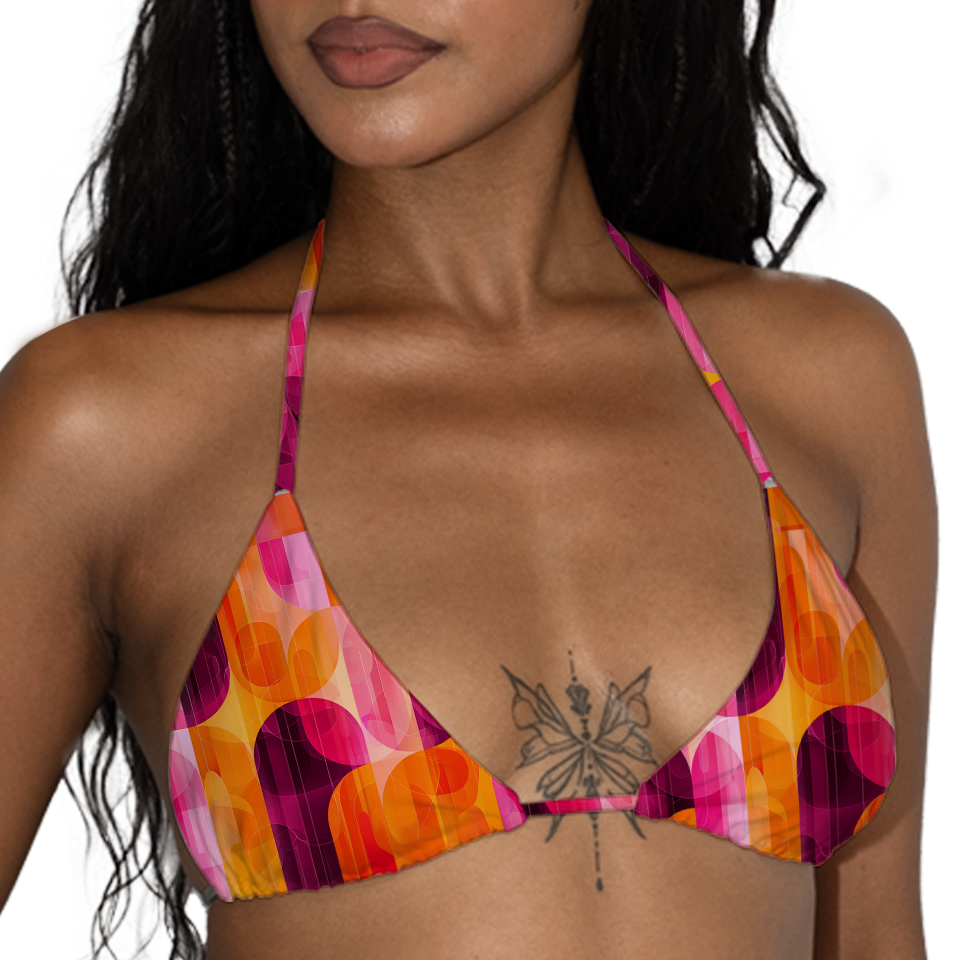 Abstract Series 3 Triangle Bra