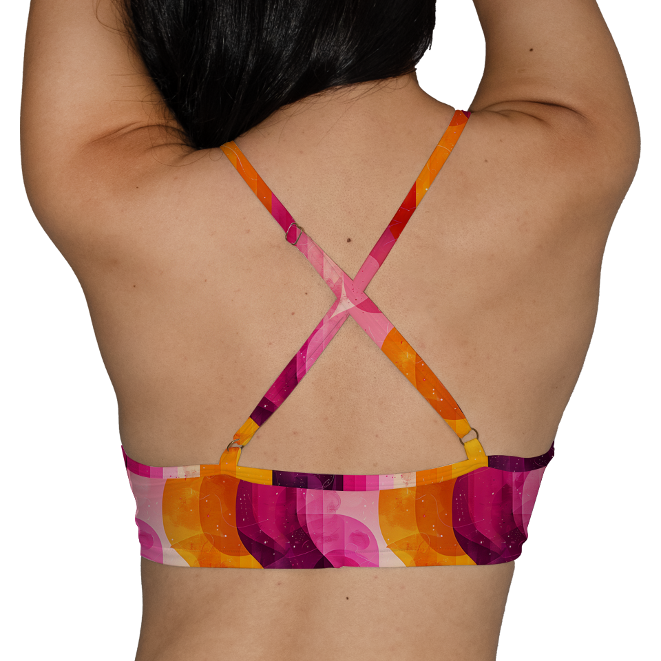 Abstract Series 4 Cross Bra