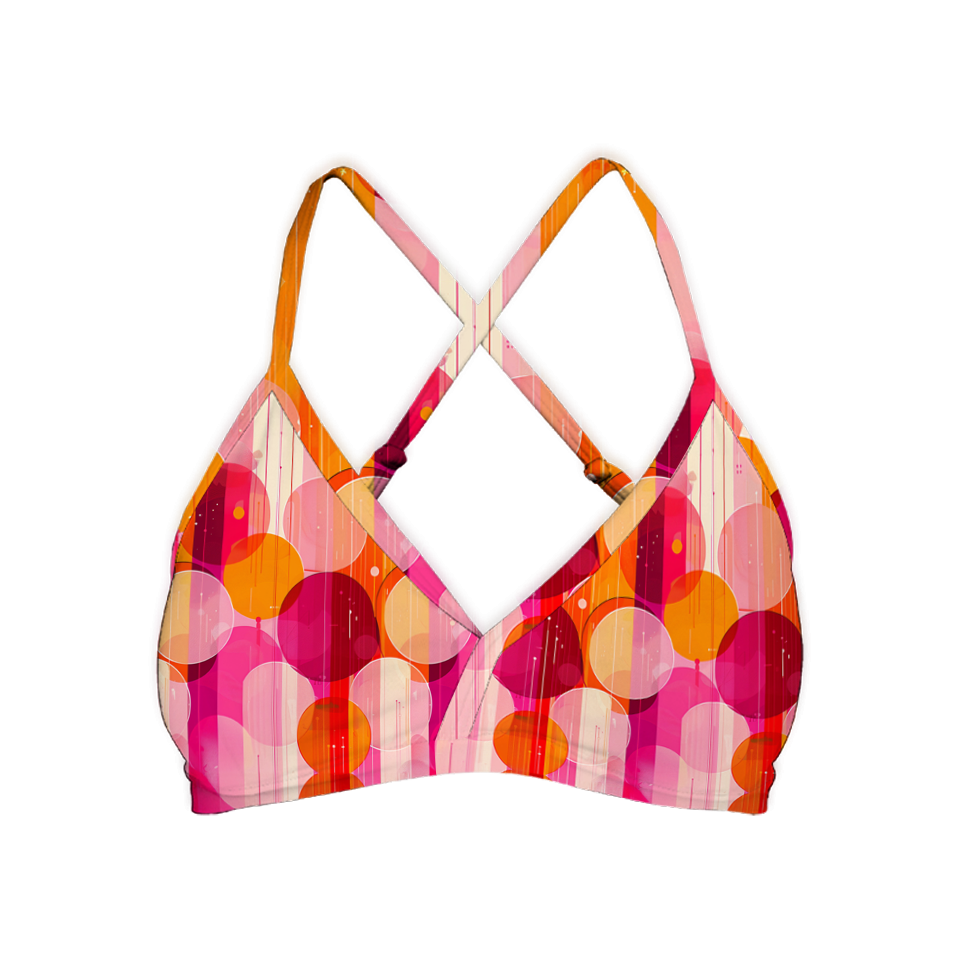 Abstract Series 4 Cross Bra