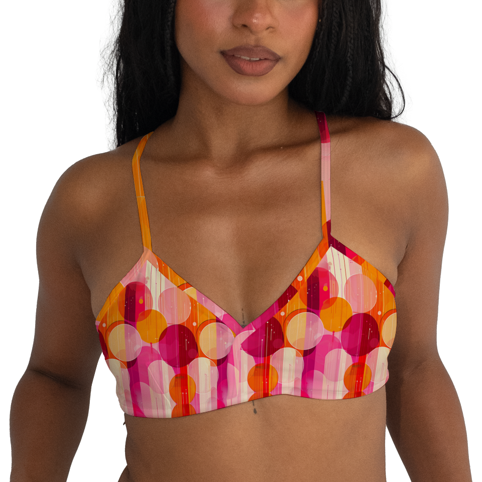 Abstract Series 4 Cross Bra