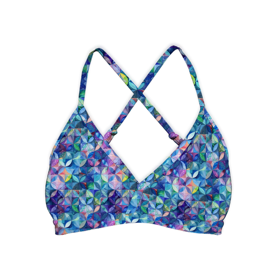 Abstract Series 6 Cross Bra