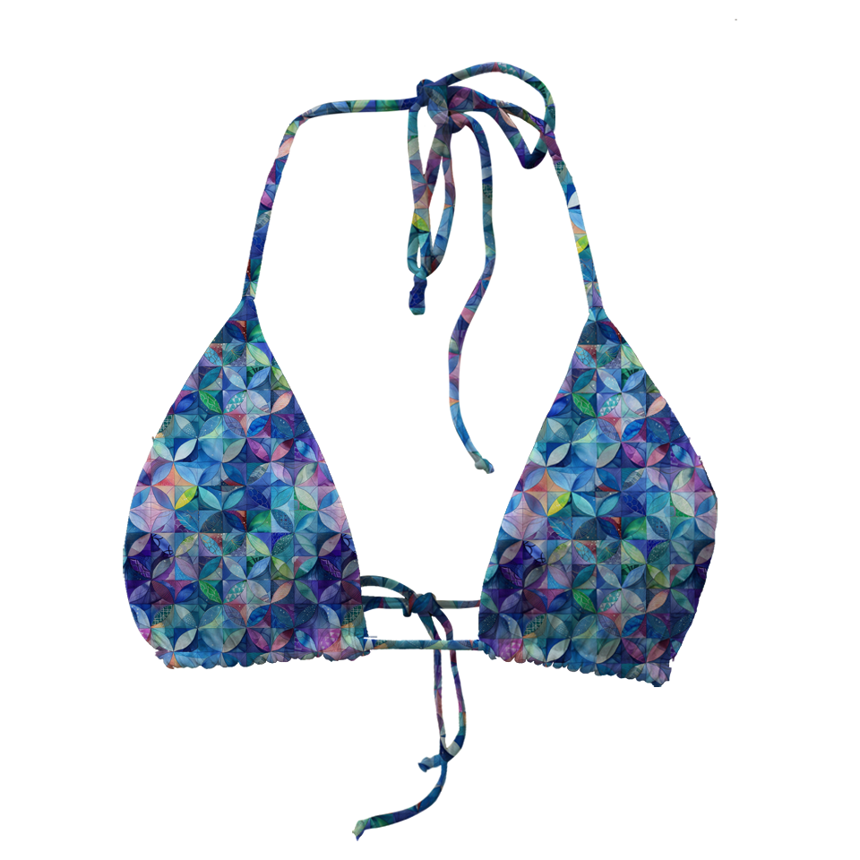 Abstract Series 6 Triangle Bra