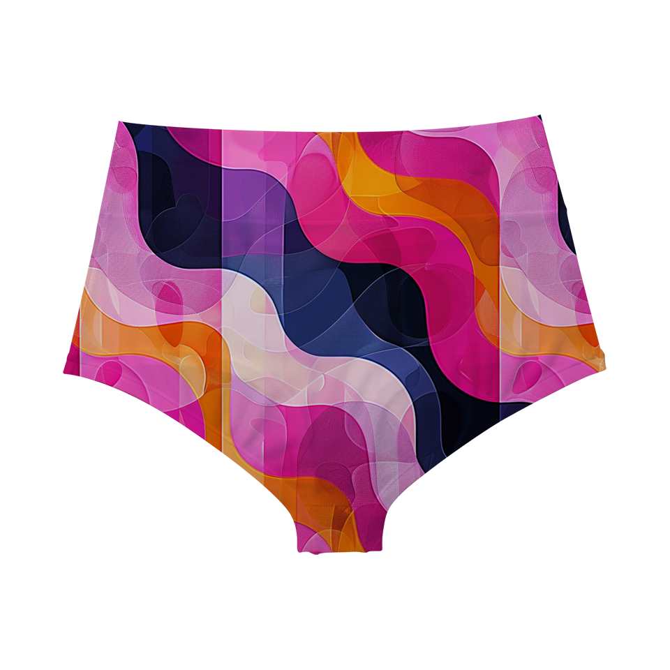 Abstract Series 7 High Waist