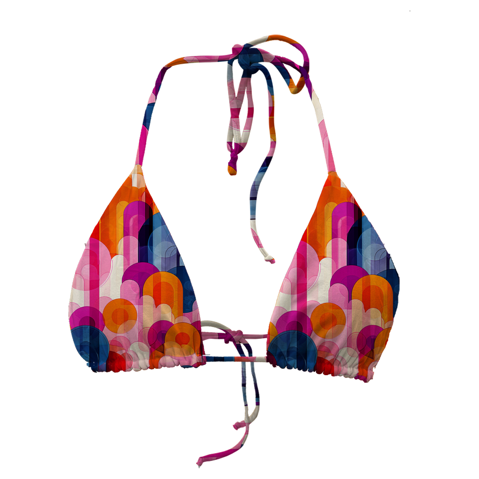 Abstract Series 7 Triangle Bra