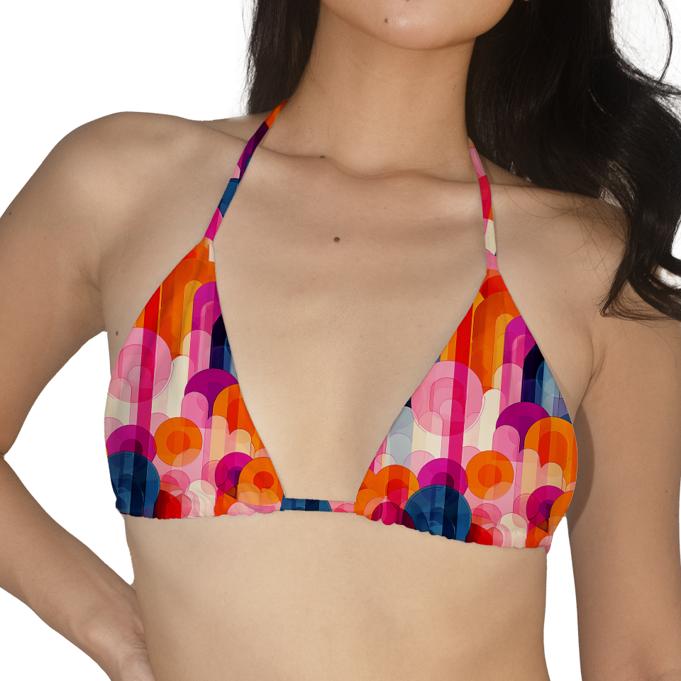 Abstract Series 7 Triangle Bra