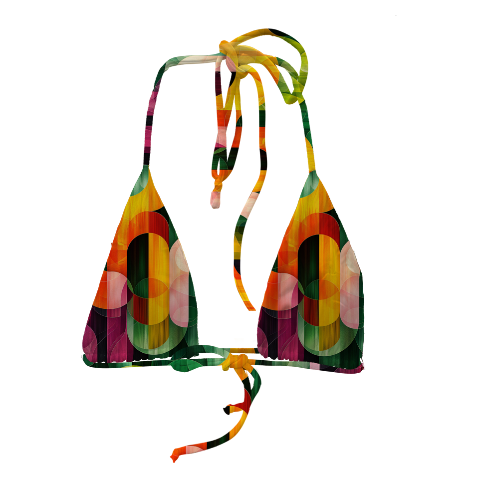 Abstract Series 8 Triangle Bra