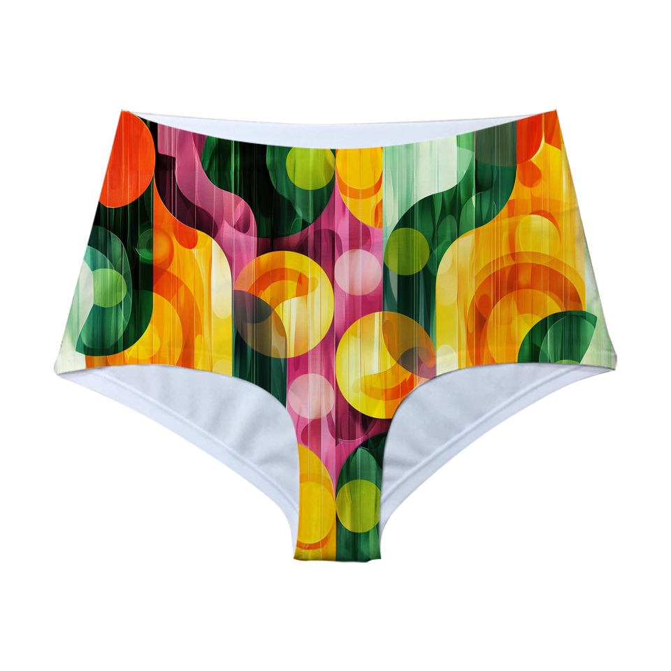 Abstract Series 8 High Waist