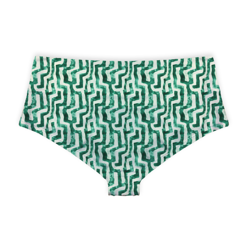 Abstract Pattern 10 Boy shorts Bottom